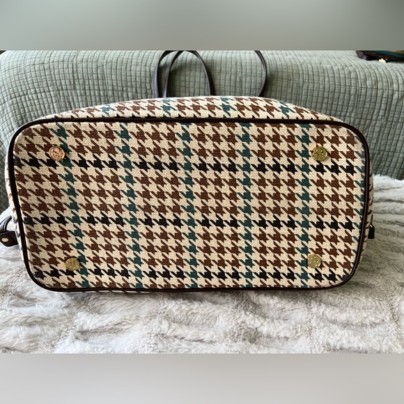 EXCELLENT CONDITION Spartina Houndstooth Tote - Picture 2 of 6